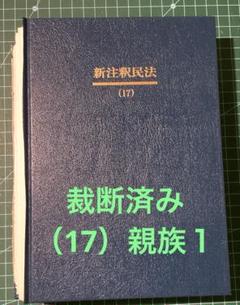 新注釈民法(17)親族(1)(裁断済) 新注釈民法17 親族(1) (有斐閣コンメンタール) | 二宮 周平