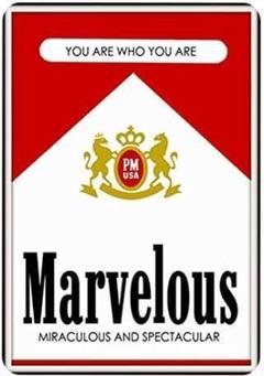 マールボロ たばこブリキ看板　メタルサイン　インテリア雑貨　飾り物