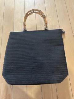 美品✨GUCCI メッシュバッグ かご 編み込み バンブー ハンドバッグ 黒 2025年最新】GUCCI バンブーメッシュの人気アイテム - メルカリ