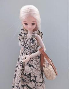 22cmドール用ハンドメイド服☆ワンピース単品 - メルカリ