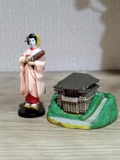 (未使用･未開封品)海洋堂　京都フィギュアみやげ　舞妓　（グリーン） Amazon | 海洋堂 京都フィギュアみやげ全6種セット／舞妓（緑