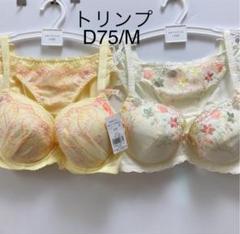 在庫あり D75/M ブラ&ショーツ トリンプ 2セット ブラジャー108