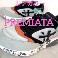 eg33 PREMIATA レアカラー スニーカー ビッグロゴ サイズ35