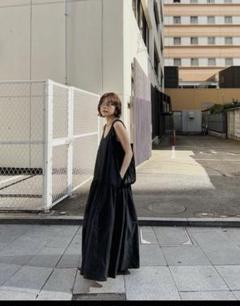 ETRE TOKYO ランタンヘムギャザータンクワンピース - メルカリ