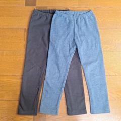 中古品☆美品☆UNIQLO☆フリースレギンス☆120 ユニクロ公式 | フリースレギンス（10分丈）