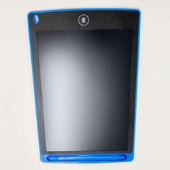 電子メモ帳 青 電子パッド タブレット型 デジタルメモ ペン付き テレワーク