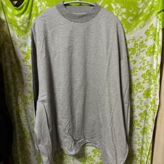 is-ness BALLOON STRIPES LONG SLEEVESHIRT