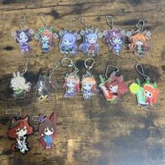 ウマ娘 プリティーダービー アクリルキーホルダー ラバーストラップ 14種セット