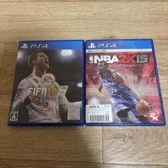 NBA2K15、FIFA18 ２つセット