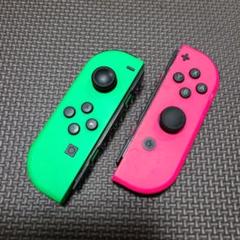 JOY-CON (L)/(R) ネオングリーン/ネオンピンク インテリアとして好き】Joy-Con (L) ネオングリーン/ (R) ネオン