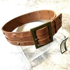 新品【PRLME MISSION】スタッズベルト/Y2K/イタリア　センソユニコ