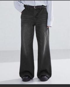 y2k フレアパンツ　古着 セール】Y2kサイドタックフレアデニムパンツ（デニムパンツ