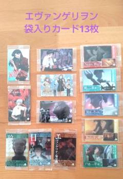 エヴァンゲリオン 袋入りカード 13枚セット