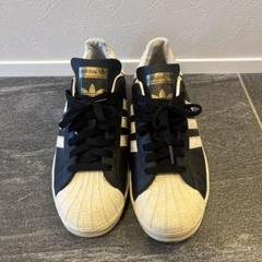 adidas SUPERSTAR 天然皮革使用 金ベロ 人気モデル 27cm 2025年最新】スーパースター 金ベロの人気アイテム - メルカリ