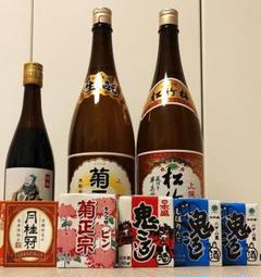 ☆昭和レトロ　宝酒造　日本酒　松竹梅　ポスター　額縁付き　65ｘ96センチ 松竹梅」特撰本醸造 （箱なし）1800ml[N-050](sl190105)｜阪神