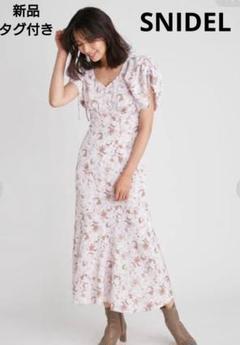 新品未使用 タグ付き SNIDEL バリエプリントワンピース サイズ2 snidel バリエプリントワンピース 新品 タグ付き (LAV-1) - メルカリ