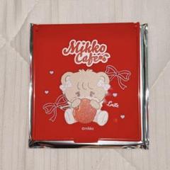 mikko tinytiny ムース ぬいぐるみチャーム ふわふわトレカケース mikko tinytiny ムース ぬいぐるみチャーム ふわふわトレカ
