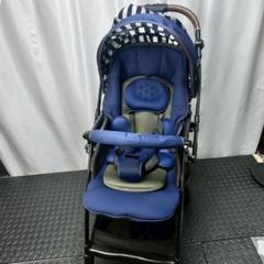 アップリカ　ラクーナ ビッテ クッション ナハトネイビー エッグショック ラクーナ クッション フリー | ベビーカー・チャイルドシートの