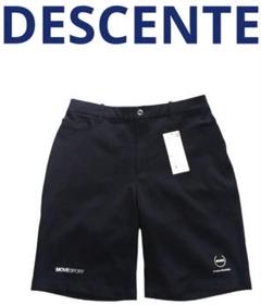 DESCENTE　ハーフパンツ　紺　新品タグ付き XA (XL〜2XLの間位？)