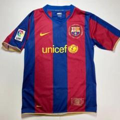 【美品】シャビ♯6 12/13 FCバルセロナ Mサイズ相当　ユニフォーム NIKE FCバルセロナ 06/07 ユニフォーム ホーム 半袖 unicef #6