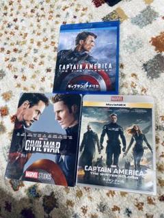 キャプテン・アメリカシリーズ Blu-ray + DVDセット MovieNEX