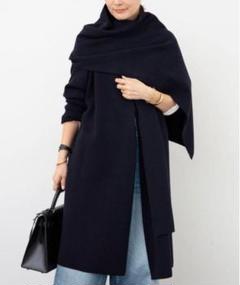 大人気完売❢交渉可❢ドゥーズィエムクラス lambウールコート ネイビー 大人気完売❢交渉可❢ドゥーズィエムクラス lambウールコート
