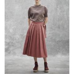 SOFIE D'HOORE ソフィードール シルク プリーツスカート ブラウン 2025年最新】SOFIE D'HOORE レディース ひざ丈スカートの人気