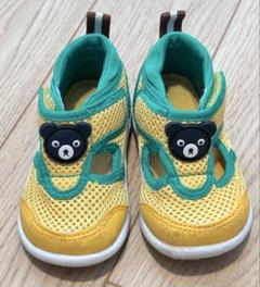 美品　double.B ダブルビー ハイカットスニーカー靴17.0cm 新品double.b ネイビー ハイカットスニーカー