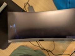 【ジャンク】BenQ MOBIUZ EX3410R 画面ひびあり
