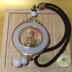 金嵌玉観音菩薩壁掛お守り(整理番号:W103) 金嵌玉観音菩薩壁掛お守り(整理番号:W103) - メルカリ