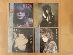 SION レコード4枚セット　SION.春夏秋冬.ノックオンザハート.風来坊 SION レコード4枚セット SION.春夏秋冬.ノックオンザハート