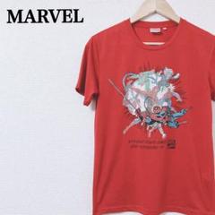 マーベル　スパイダーマンプリントTシャツ　S