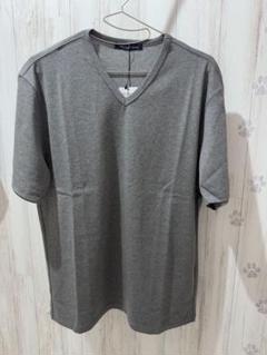 NICOLE グレー Vネック Tシャツ