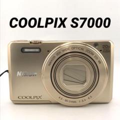 大人女性の 外観美品⭕️ジャンク【動作確認済み】Nikon COOLPIX S7000 デジタルカメラ