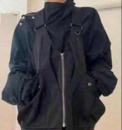 enof スウェードベスト　ブラック ENOF（イナフ）の「suede vest（ベスト）」 - WEAR