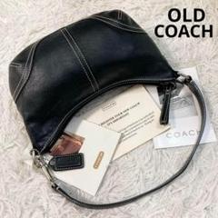 未使用保管品 vintage coach old アクセサリーポーチ　バニティ 未使用保管品 vintage coach old アクセサリーポーチ バニティ