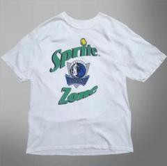90s スプライト × NBA　コカコーラ社　デザイン Tシャツ　企業T　白　L