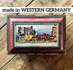 アンティーク西ドイツ製　小物入れ　made in WESTERN GERMANY