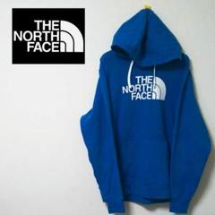 【美品】THE NORTH FACE【ノースフェイス】ビッグロゴ入りパーカー