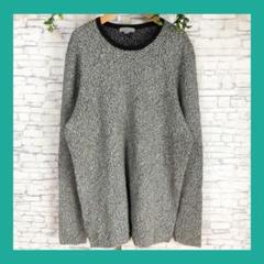 COS ◆ニット（L)　グレー　クルーネック　シンプル　着回し抜群