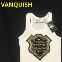 VANQUISH　未使用　紋章ビッグワッペン　タンクトップ　y2k お兄系 平成