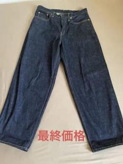 着用数回　美品　sanca ワイドパンツ　ワイドデニム