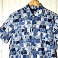 【最上級モデル】極美品 ポールスミス コレクション シャツ 総柄 半袖