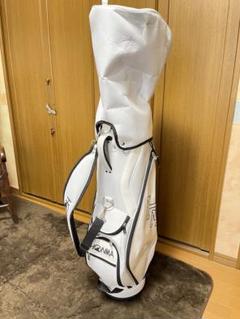 ほぼ新品、美品HONMA ホワイト キャディバッグ&中古クラブセット14本付き ほぼ新品、美品HONMA ホワイト キャディバッグ&中古クラブセット