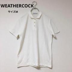 【WEATHERCOCK】ウェザーコック　ポロシャツ　おしゃれボタン　トップス