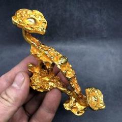 如意 銅器 稀少品 茶道具 重厚 極細工 工芸品 美術品 置物