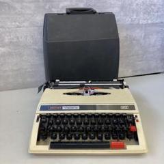 ブラザー BROTHER Valiant JP7-413 タイプライター 古道具 BROTHER Valiant タイプライター JP7-412.413 ケース付き