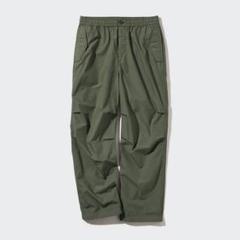 未使用 ユニクロ パラシュートパンツ、グリーンパークスTシャツ 裾タックミニ裏毛シャツドッキングチュニック/Green Parks