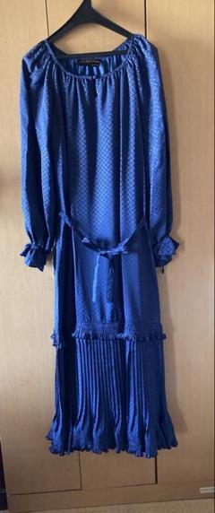 CARVEN（カルヴェン）ワンピース 紺 サイズ:L レディース