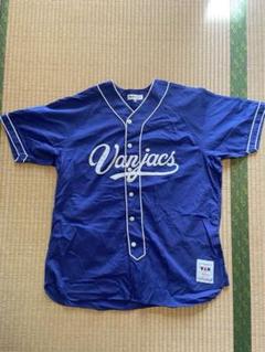 VANヴァン野球ベースボールシャツ　XL